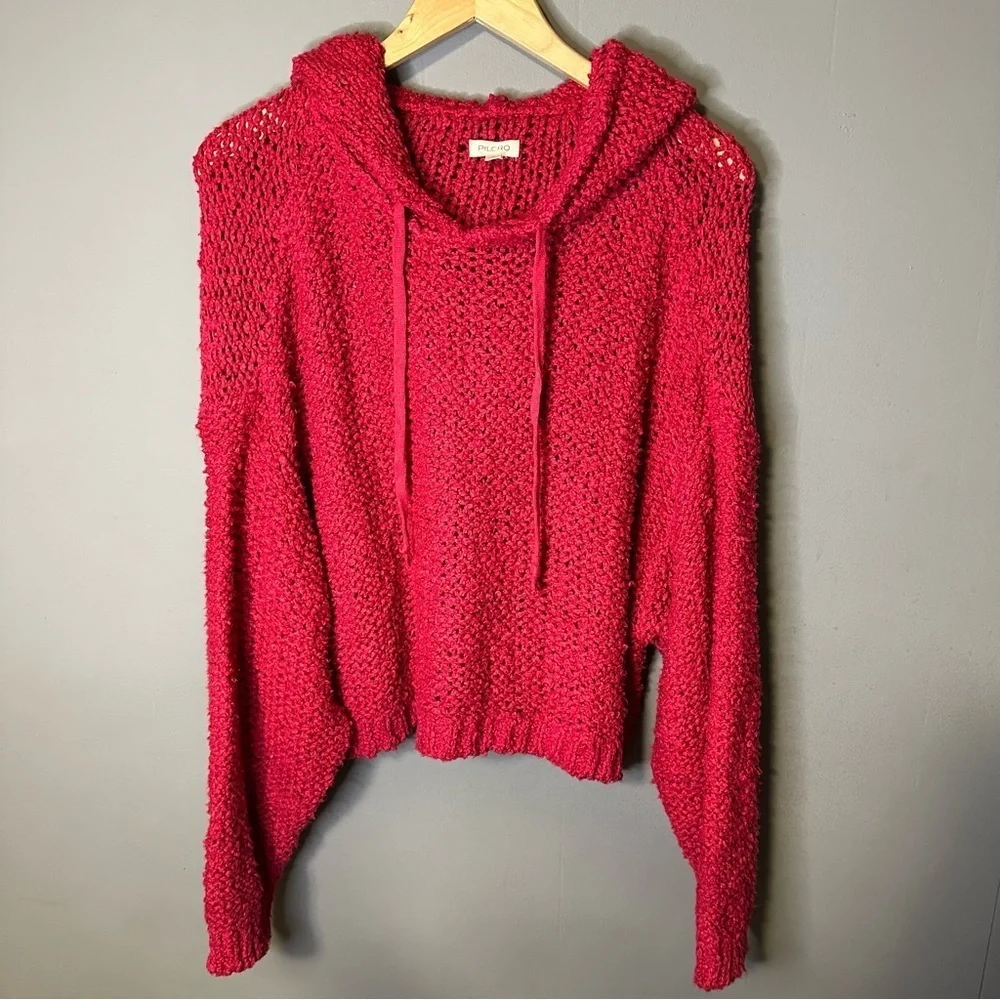 Anthropologie Pilcro Sailcloth Hooded Sweater